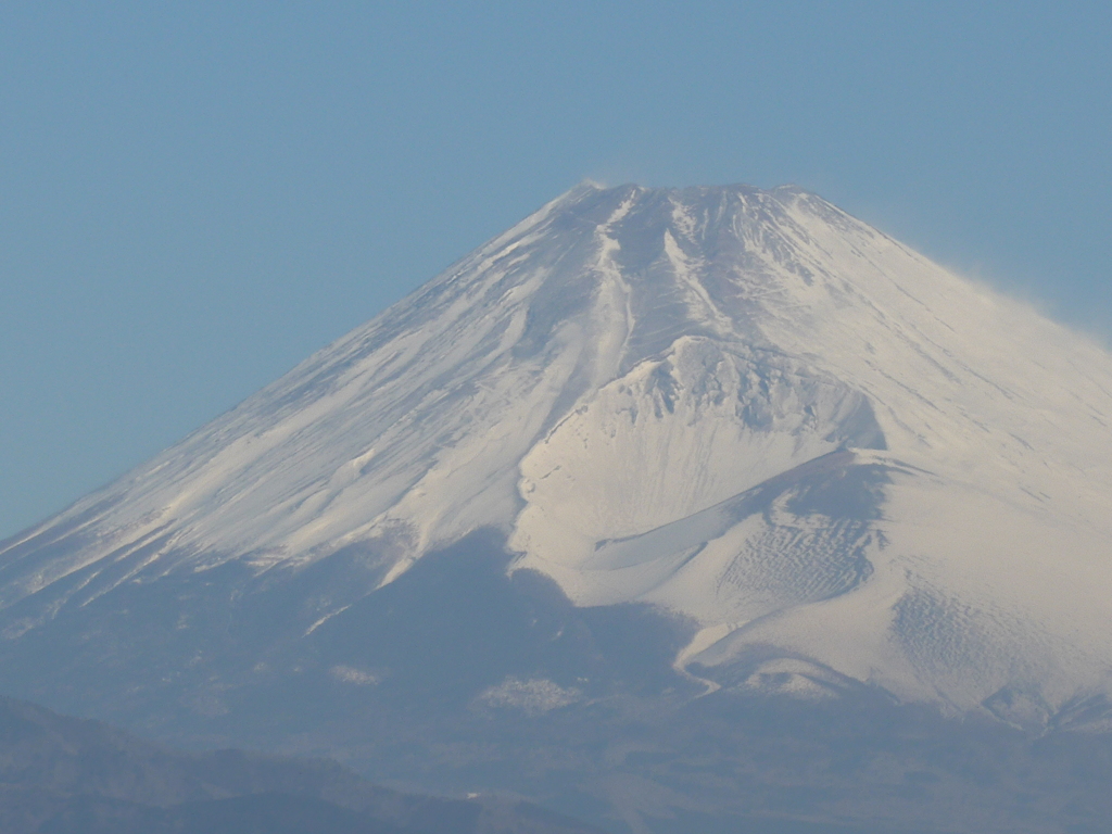 P1070422　３月２日 今朝の富士山