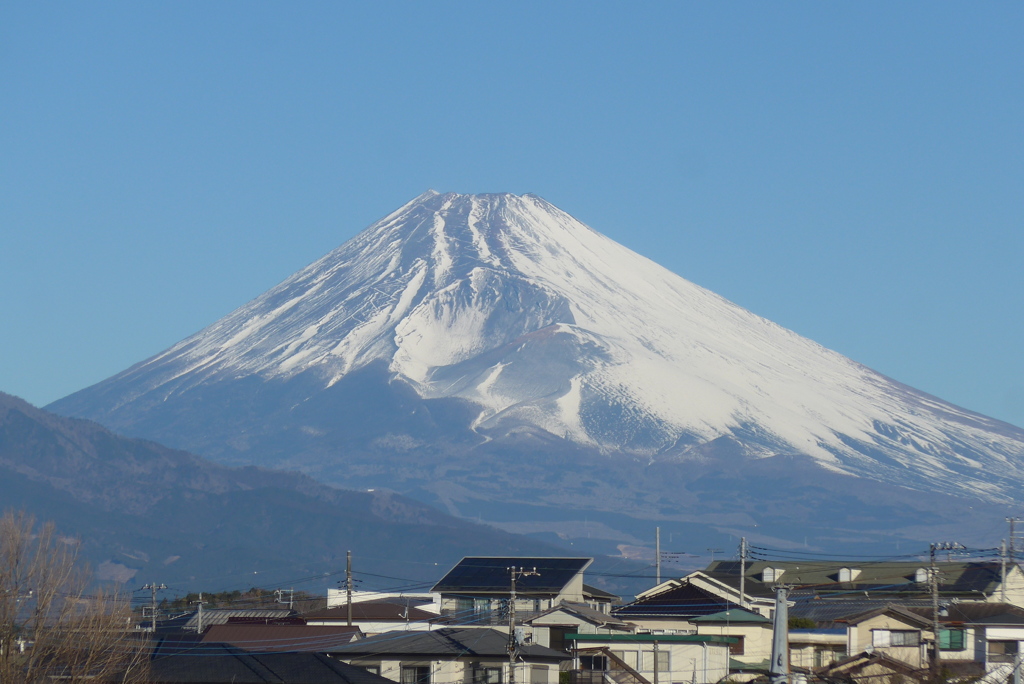 P1370462　2月19日 今朝の富士山