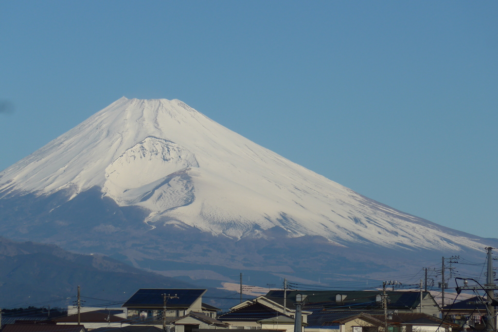 P1260004　2月18日 今朝の富士山