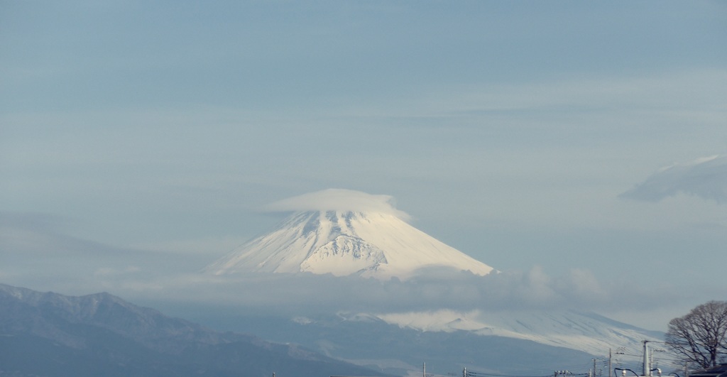 P1140663　4月14日 今朝の富士山