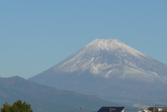 P1340558　11月16日 今朝の富士山