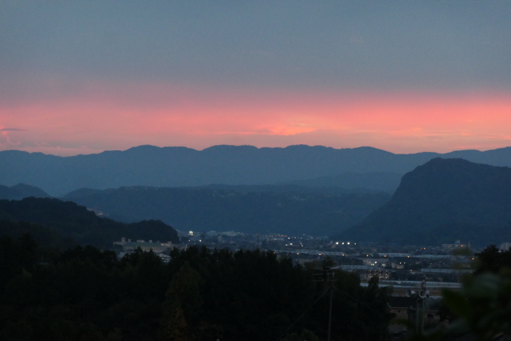P1057215　ある日の夕景