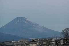 P1000564　1月11日 今朝の富士山