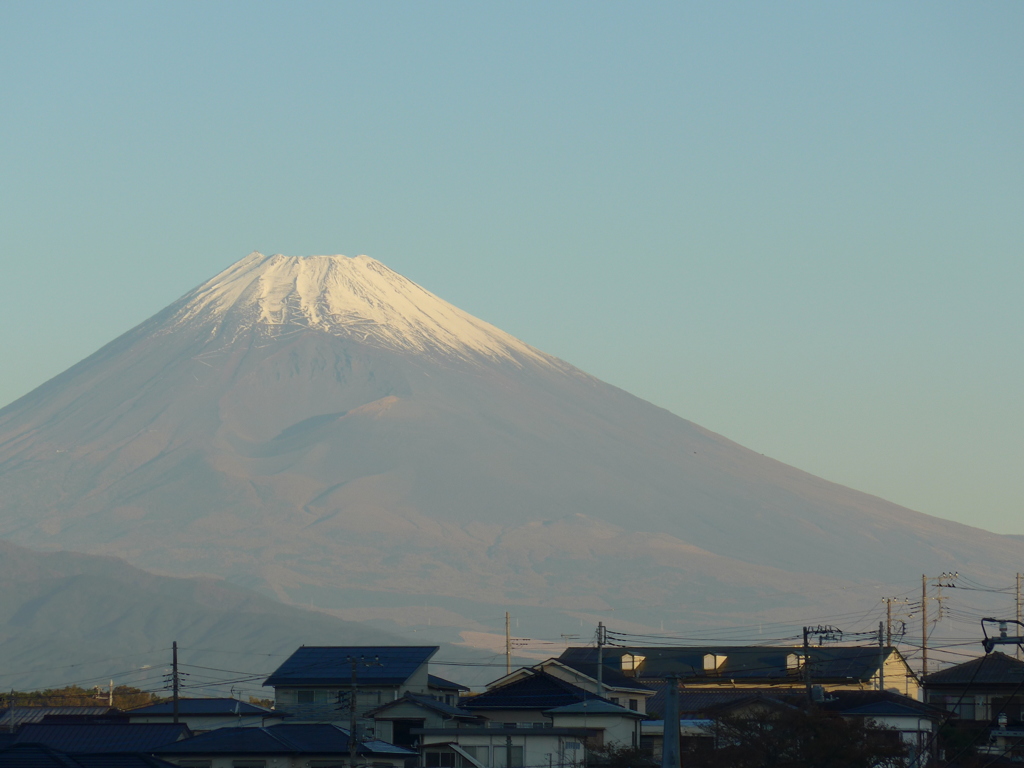 P1120237　10月29日 朝の富士山