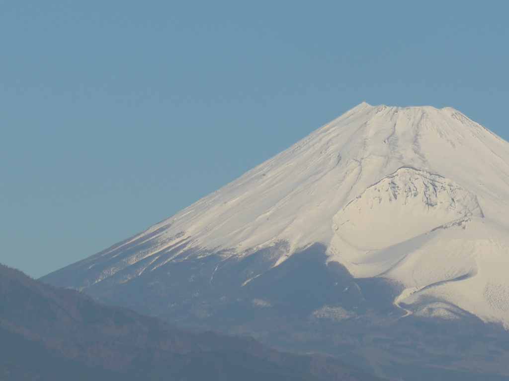 P1130109　12月19日 今朝の富士山