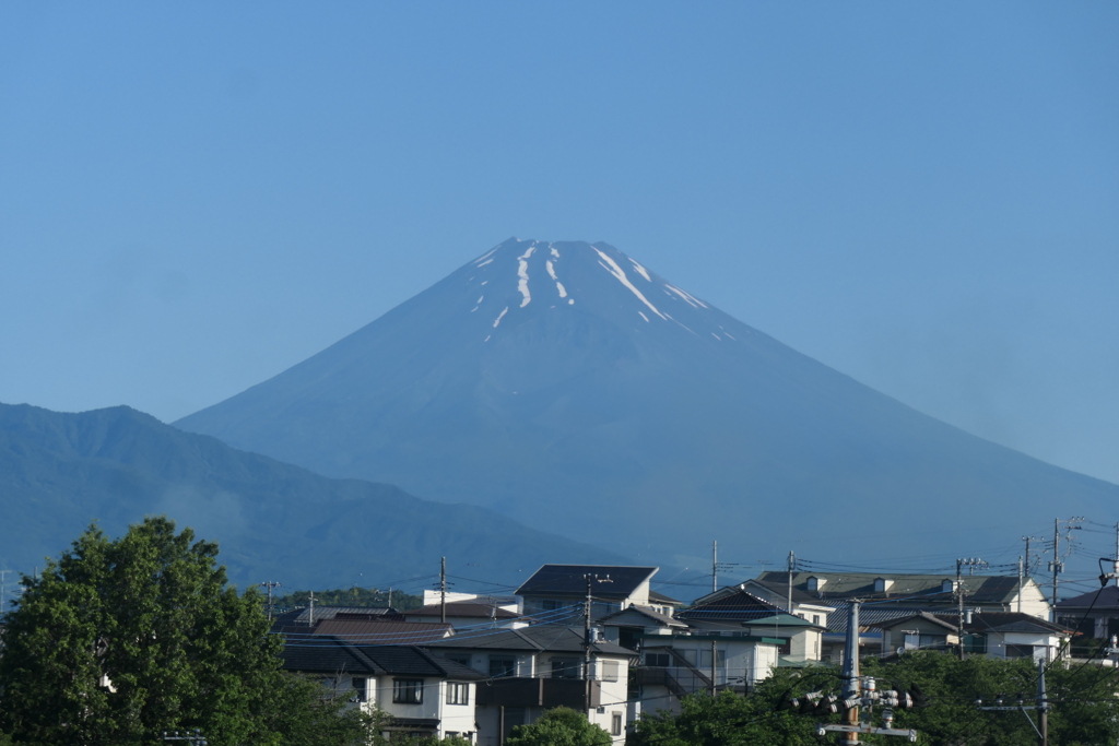P1068896　6月19日 今朝の富士山