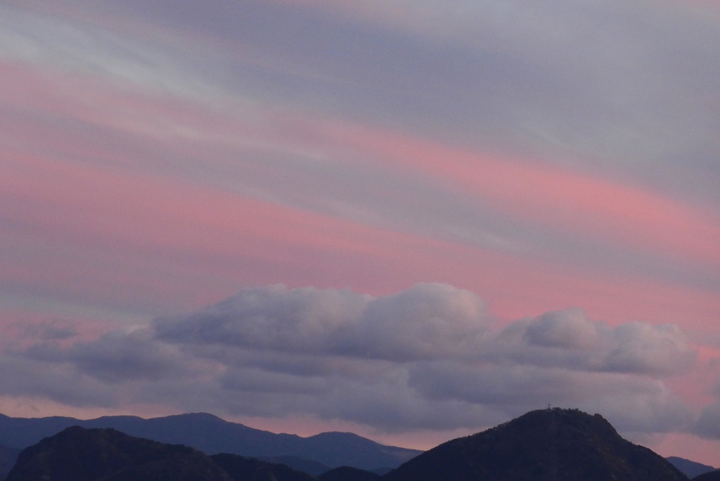 P1140393　ある日の夕空