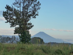 P1110811　10月3日 朝の富士山