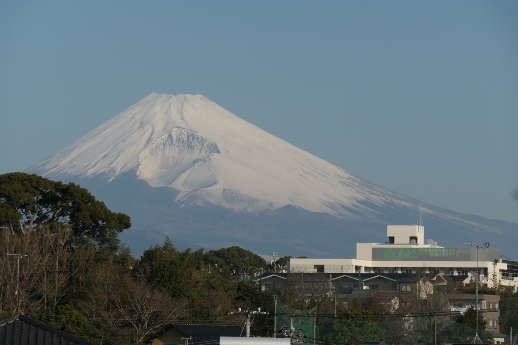 P1000882　3月10日 今朝の富士山