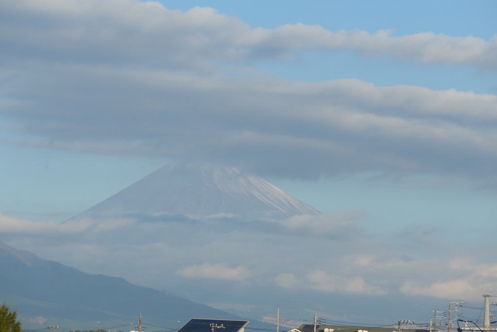 P1310845　11月18日 今朝の富士山