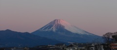 1月27日 今朝の富士山