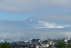 P1230734 (2)　6月20日 今朝の富士山