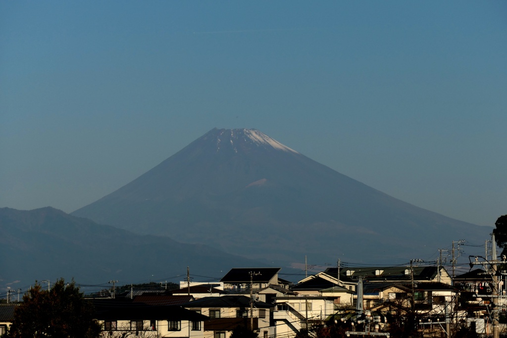 P1000162　11月17日 今朝の富士山