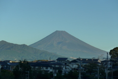 P1180557　10月13日 今朝の富士山