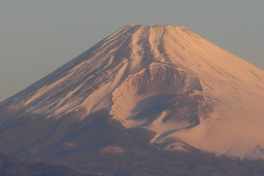 P1290268　2月2日 今朝の富士山