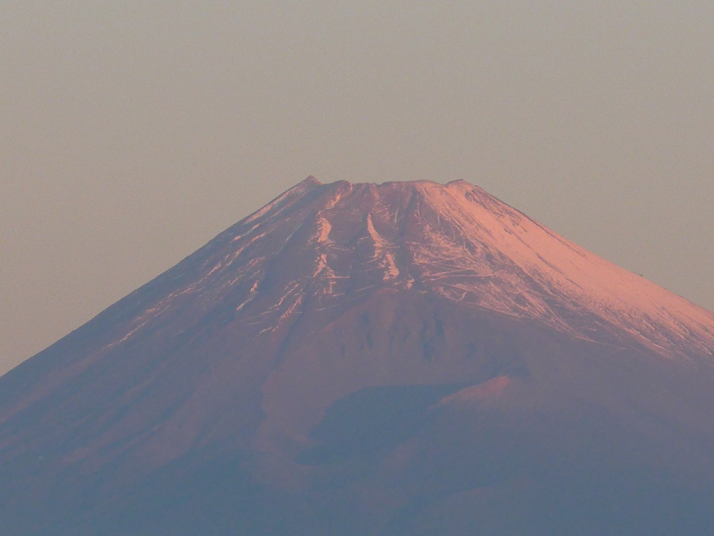 今朝の富士山
