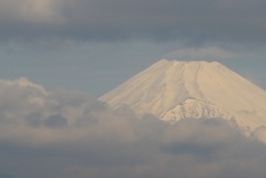 P1200445　2月22日 今朝の富士山