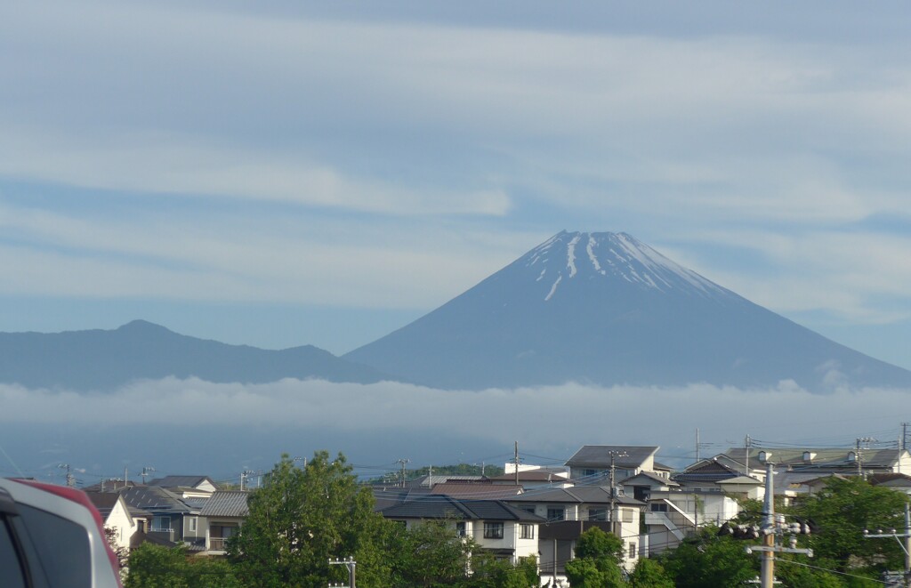 P1270518 (2)　5月28日 今朝の富士山