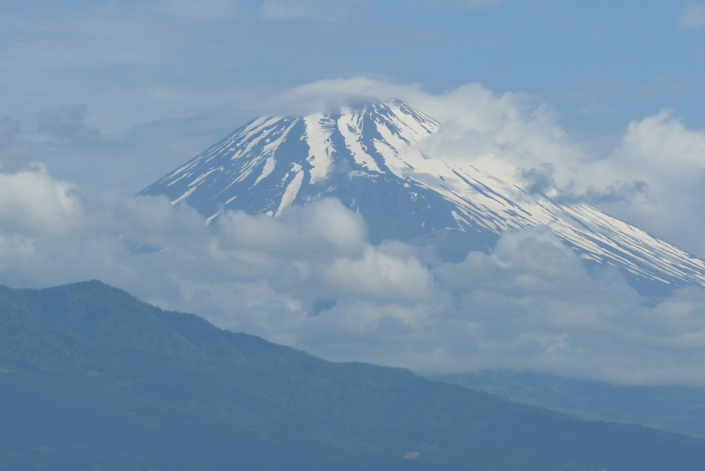 P1220820　5月23日 今朝の富士山