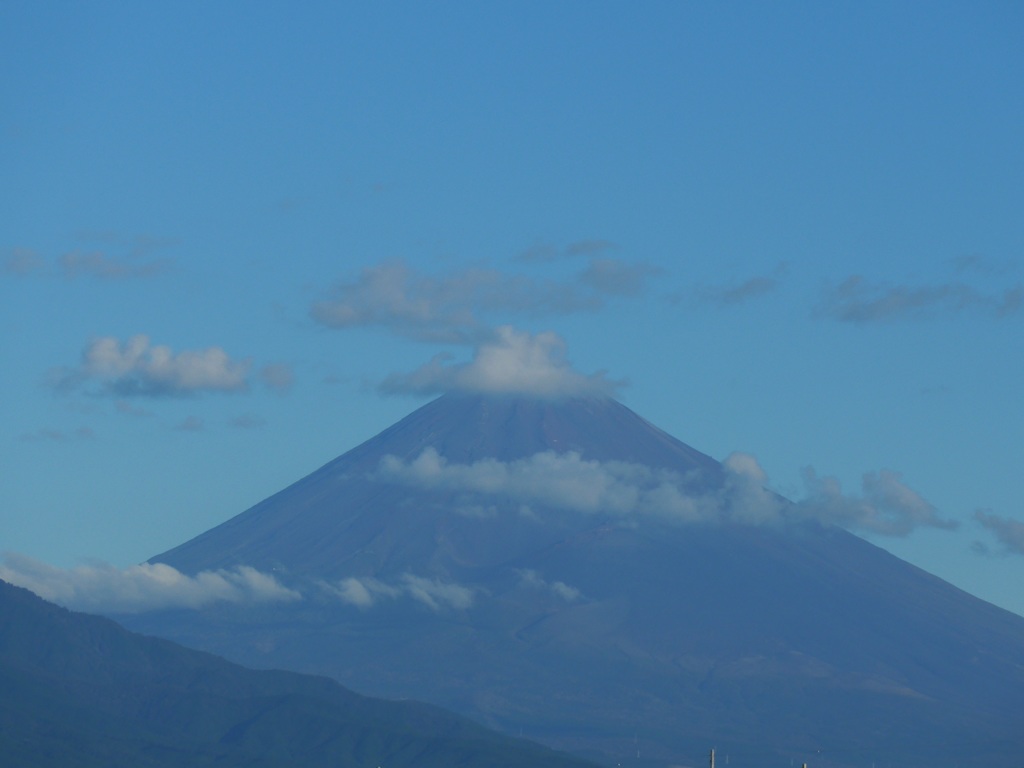 P1110700　9月28日 朝の富士山
