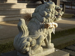 P1070207　狛犬さん