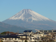 12月14日　富士山の見える町