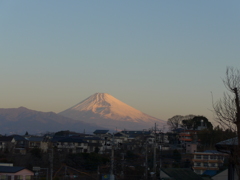 P1070297　２月17日 今朝の富士山