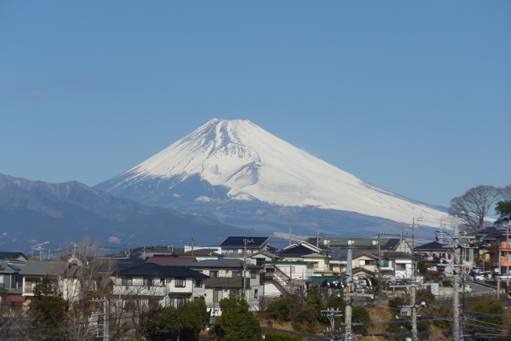P1290321　2月23日 今日の富士山・冬