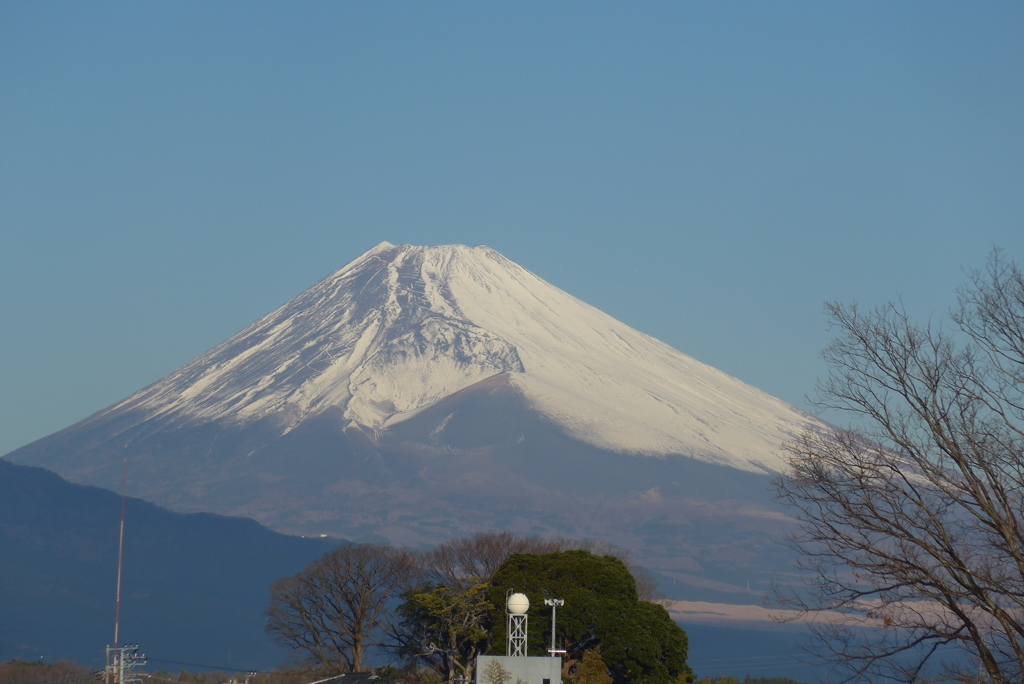 P1130322　1月11日 今朝の富士山