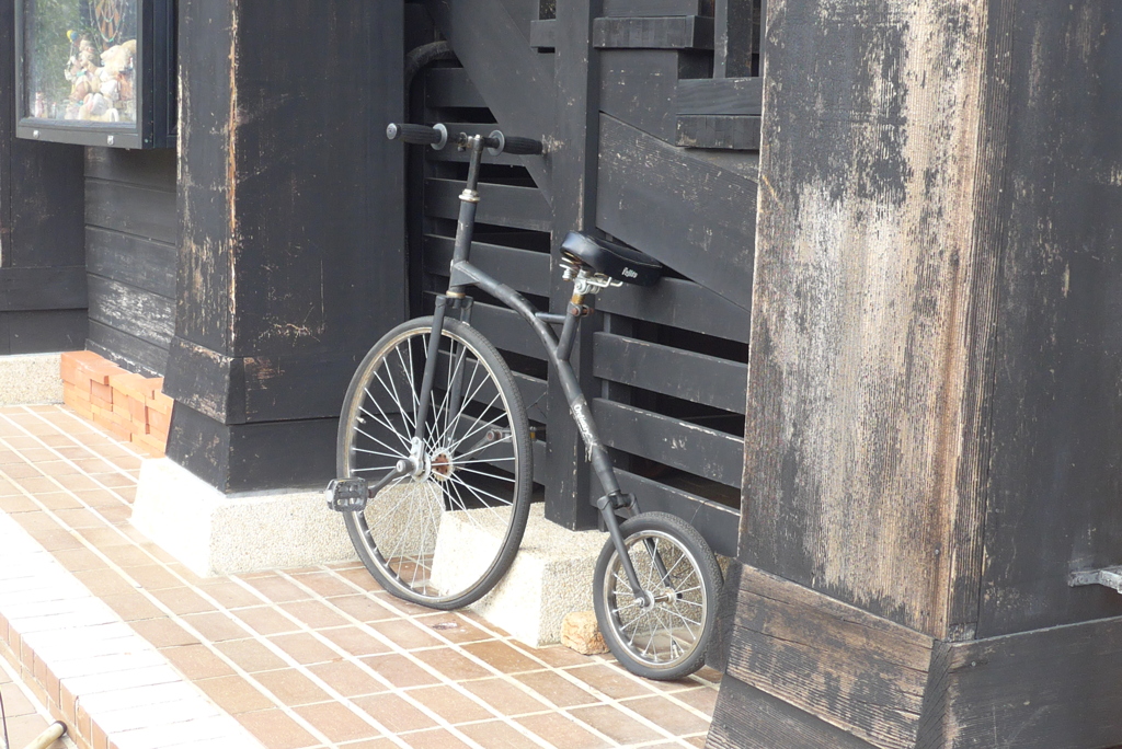 P1190191　修善寺虹の郷にて　～自転車～♪