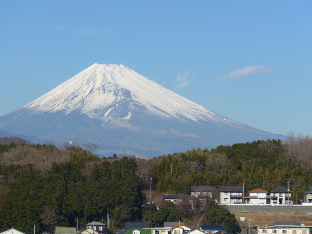 １月12日　今日の富士山