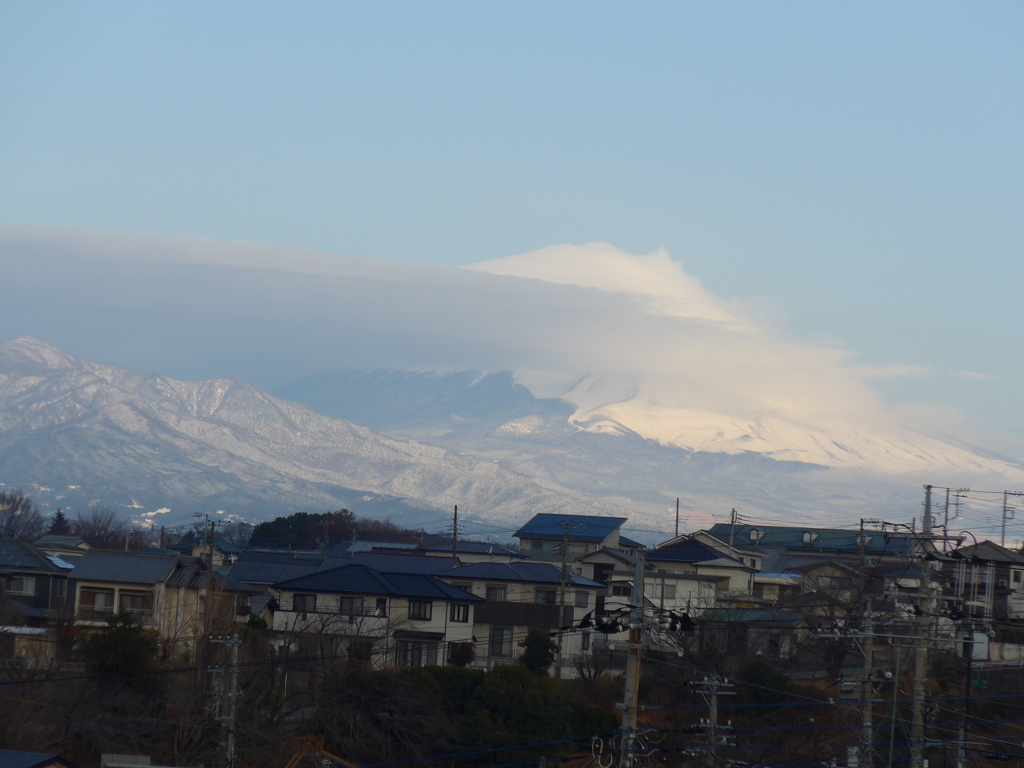 P1070209　２月３日 今朝の富士山