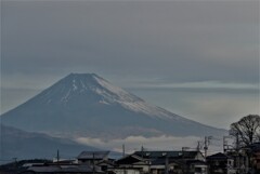P1250782 (2)　1月5日 今朝の富士山