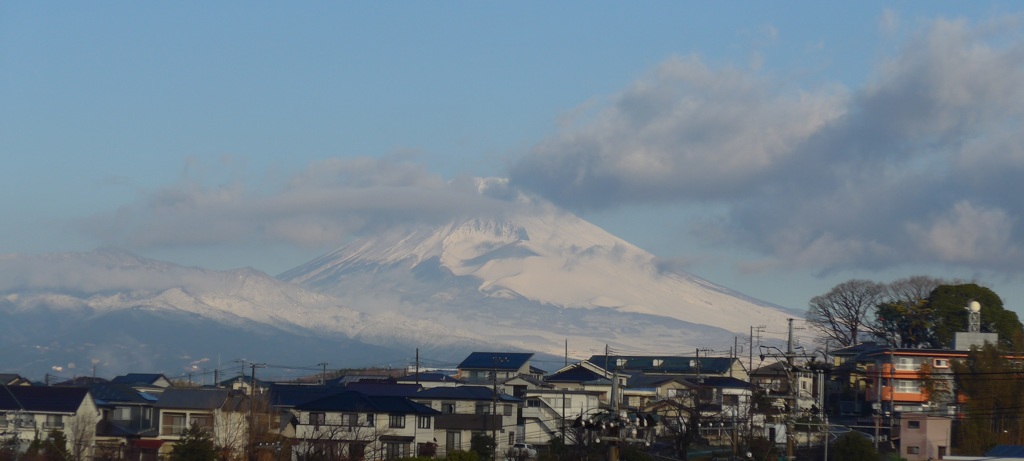 2月1日 今朝の富士山