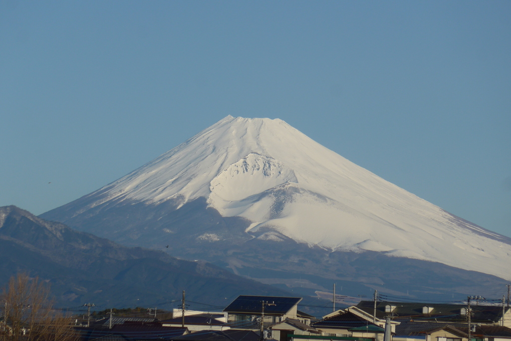 P1340962　2月28日 今朝の富士山