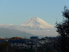 12月１日　朝の富士山