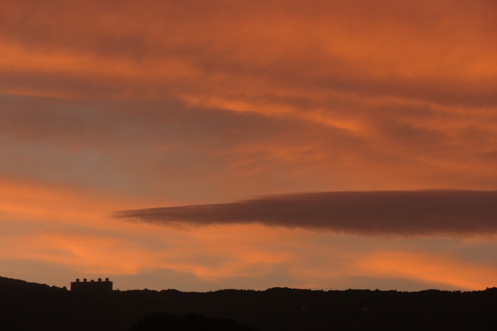 P1080665　夕焼け
