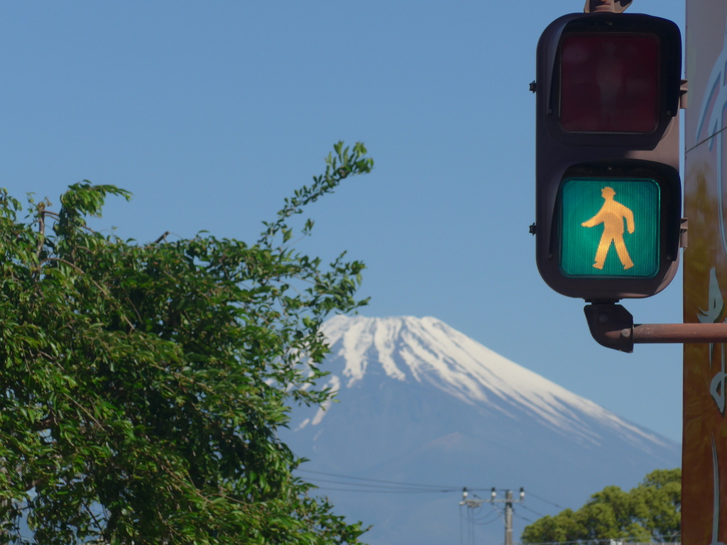 P1090221　富士山と…