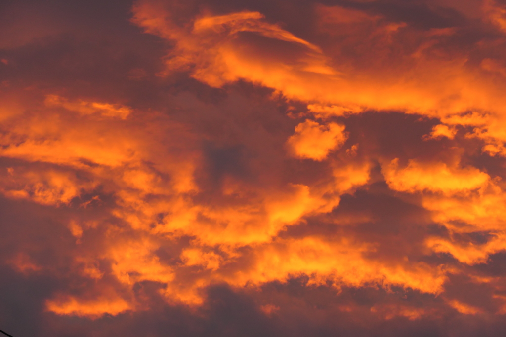P1069186　朝焼け雲