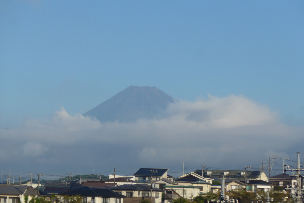 P1390133　10月17日 今朝の富士山