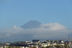 P1390133　10月17日 今朝の富士山