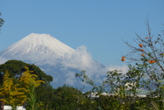 P1280680　10月23日 今朝の富士山