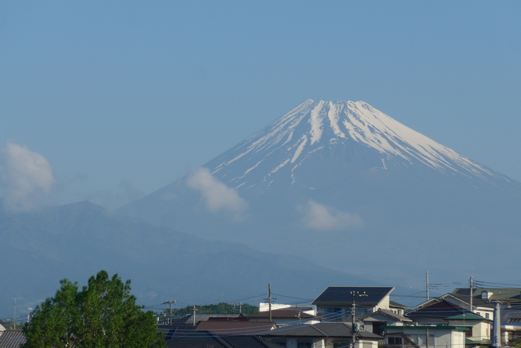 P1320814　5月２日 今朝の富士山