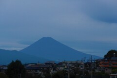 P1310593 (2)　10月22日 今朝の富士山