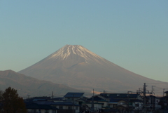 P1340668　12月8日 今朝の富士山