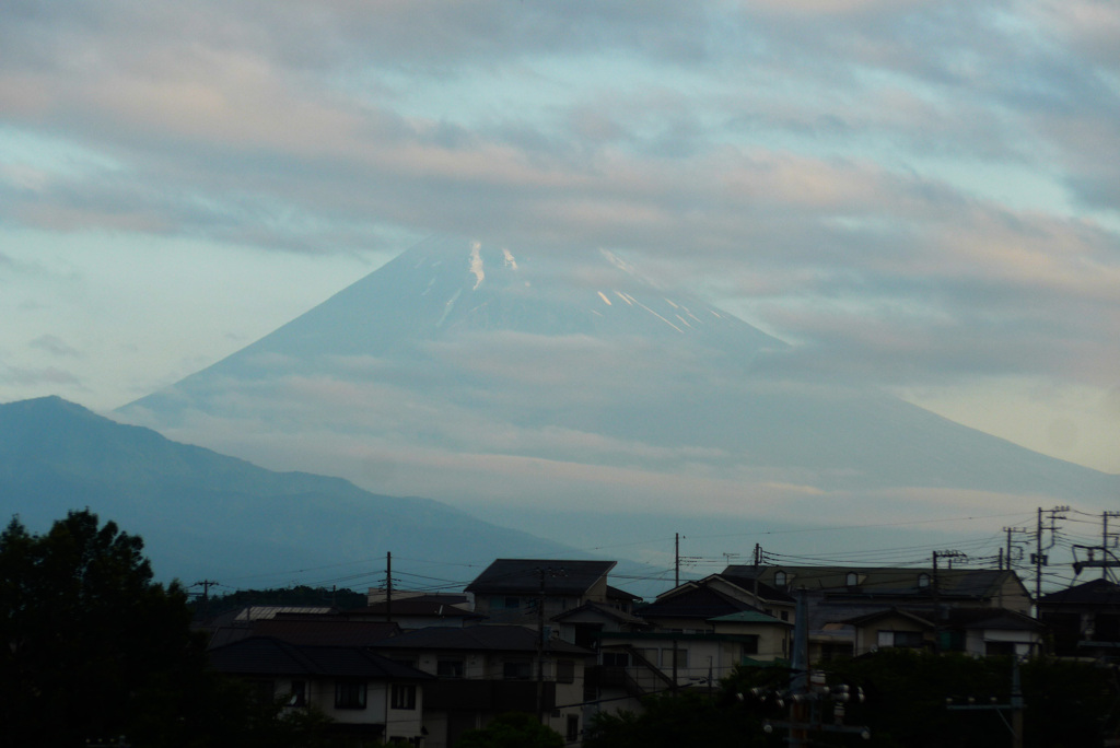 P1360143 (4)　6月11日 今朝の富士山