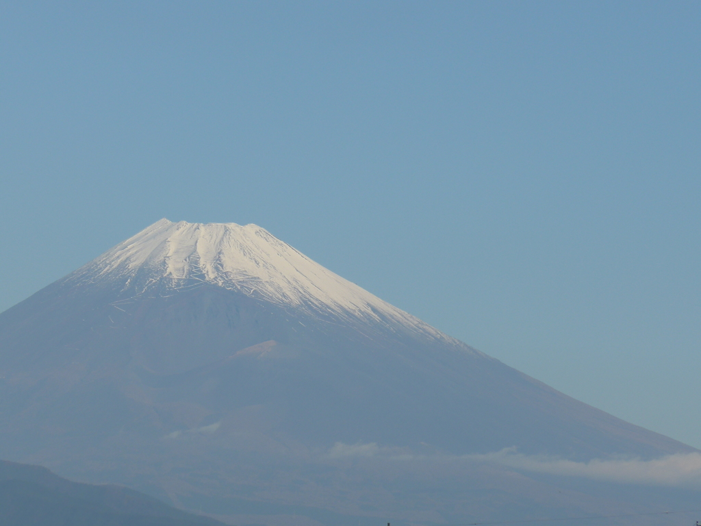 P1120213　10月28日 朝の富士山