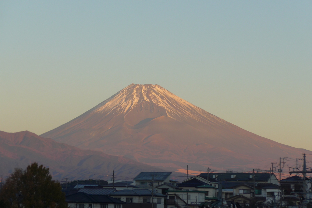 P1340609　12月2日 今朝の富士山