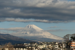 P1023271　2月7日 雲と富士山