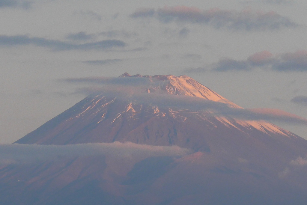 P1190056　11月10日 今朝の富士山